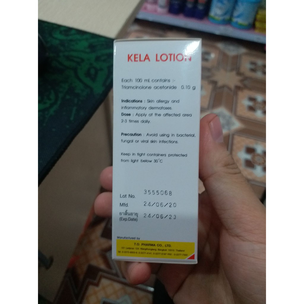 Kela Lotion Dành Cho Da Viêm Lỗ Chân Lông 60Ml -