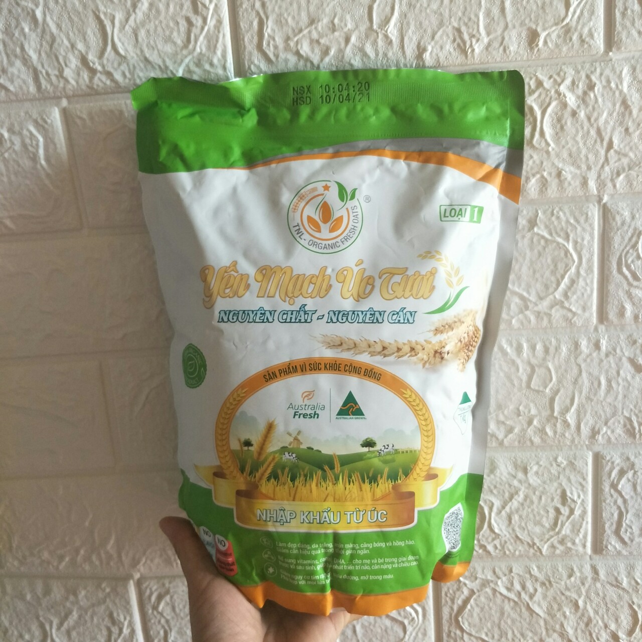 YẾN  MẠCH ÚC TƯƠI CHÍNH HÃNG