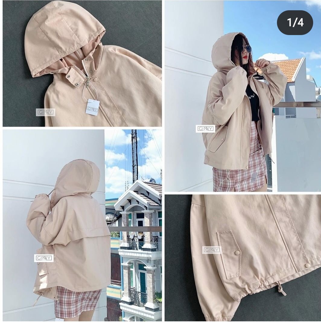ÁO KHOÁT KAKI DÀY DẶN NẶNG TAY SNU