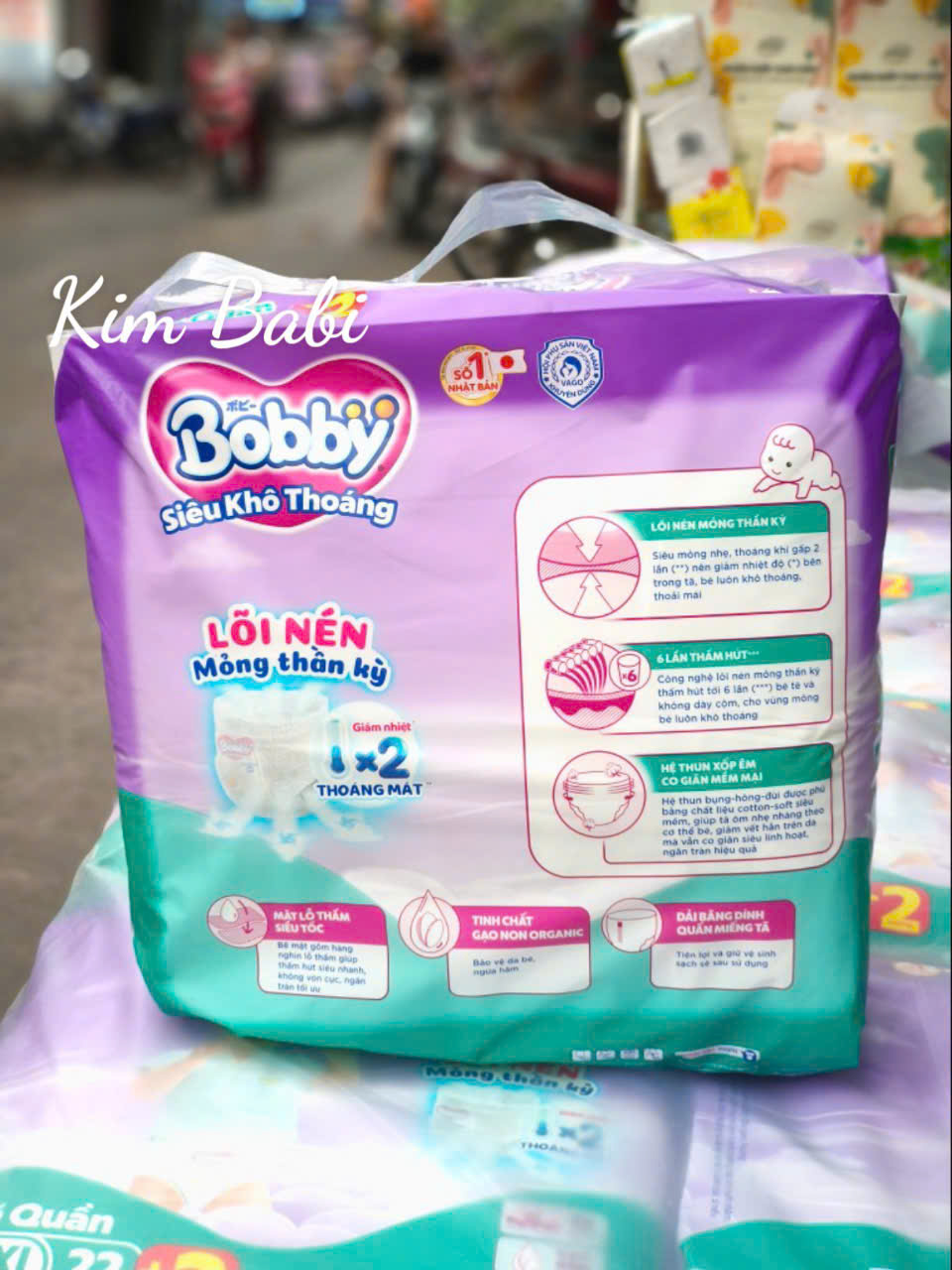 Tã Quần Bobby XXXL22+4miếng (20-35kg)