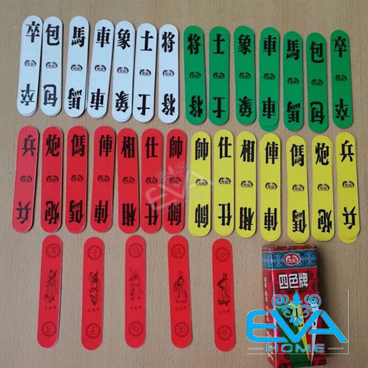 [HCM]Bộ Bài Tứ Sắc Lớn 112 Lá Tròn Bầu
