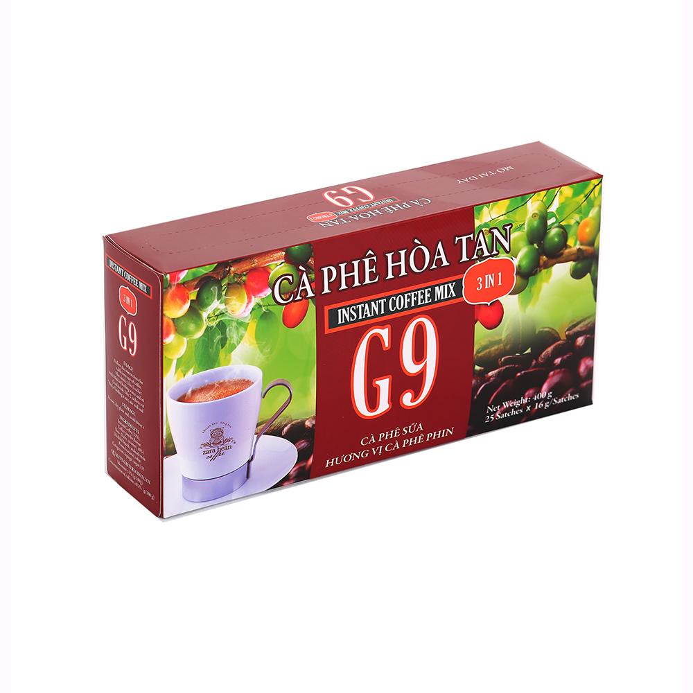 3 IN 1 INSTANT COFFEE COMBO G9 – 6 boxes of 25 packs