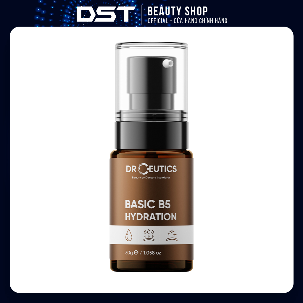 [Dược Sĩ Tiến] Serum Basic B5 Hydration DrCeutics Cho Da Dầu Mụn