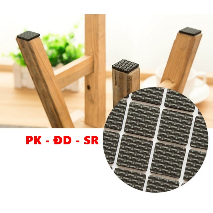 Combo 30 miếng lót chân ghế hình vuông - siêu rẻ