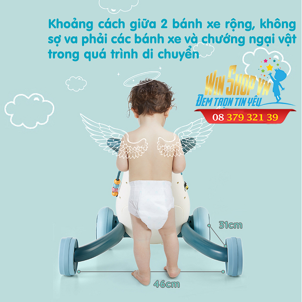 Xe tập đi Holla cho bé