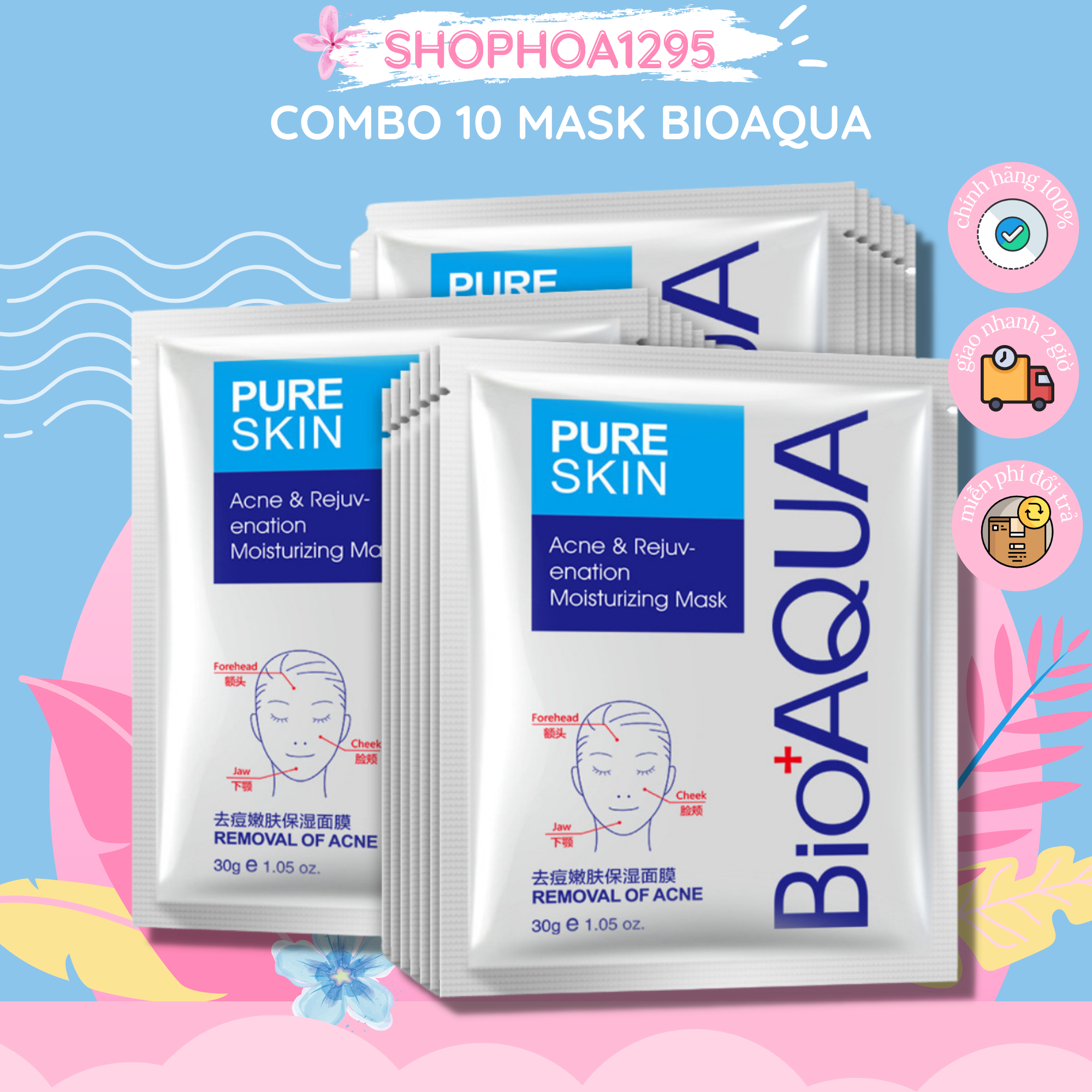 Combo Bộ  Mụn Thần Thánh Bioaqua