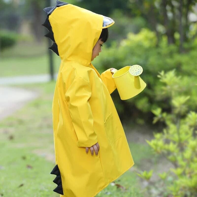 Áo MƯA KHỦNG LONG TRẺ EM