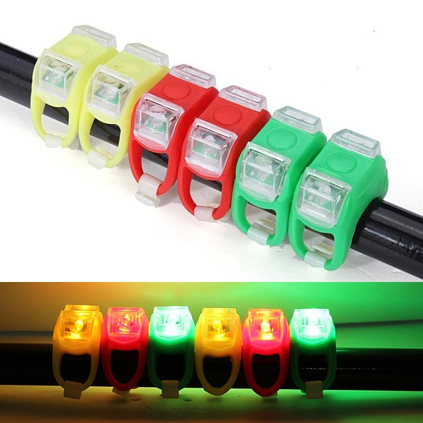 Đèn Led Đuôi Ếch Chống Nước Cho Xe Đạp - Đèn LED sau xe đạp