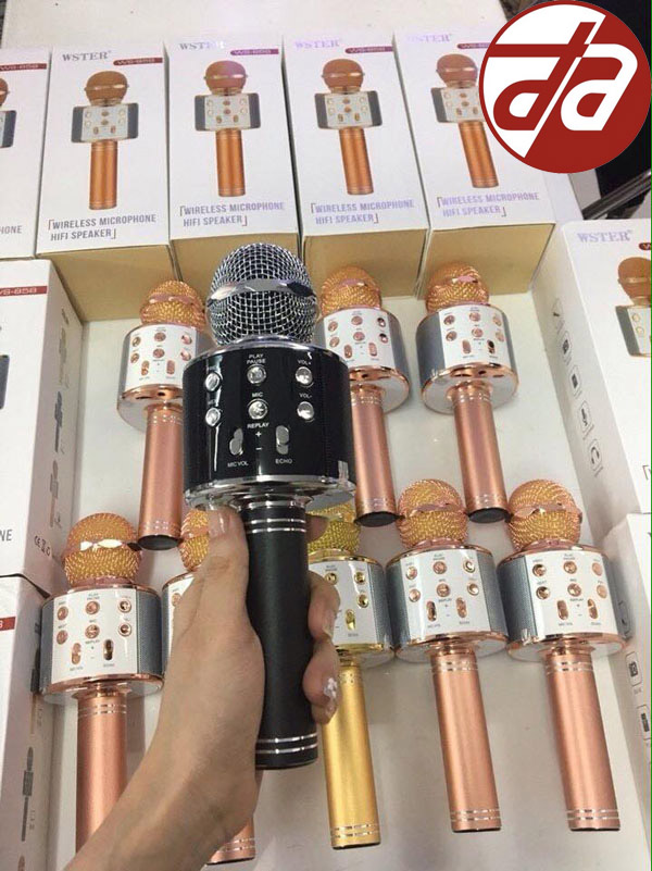 [HCM]Micro Karaoke Kiêm Loa BLUETOOTH WS858