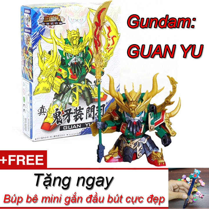 Đồ Chơi Lắp Ráp Mô Hình New4all Gundam Nhân Vật A006 Tướng Tam Quốc Diễn
