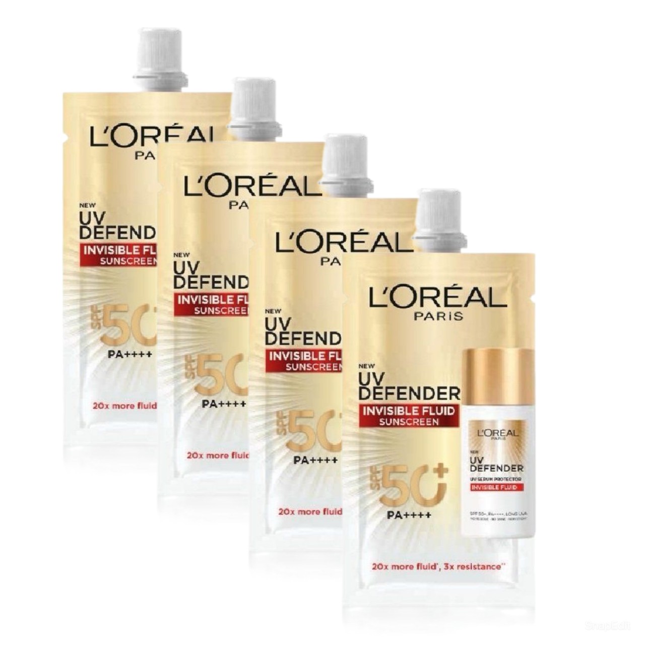 2 Gói Tinh Chất chống nắng Loreal 5.5ml