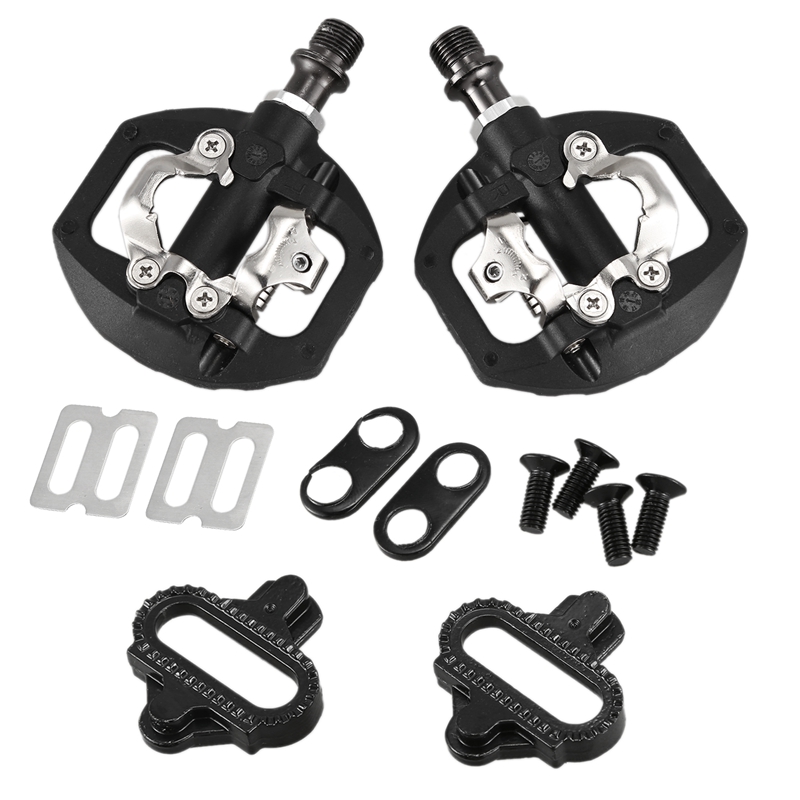 shimano clipless and platform pedals