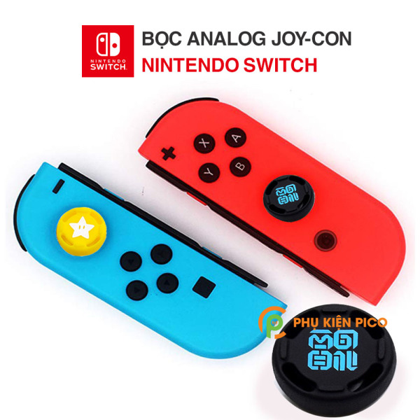 Bọc Analog Joy-con giành cho Nintendo Switch chất liệu silicon siêu bền giúp bảo vệ chống trơn trượt - 1 chiếc