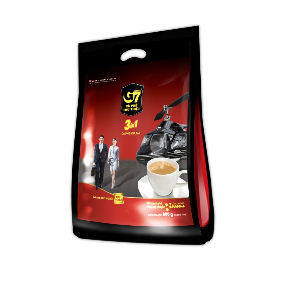Cà phê hòa tan trung nguyên g7 3 trong 1