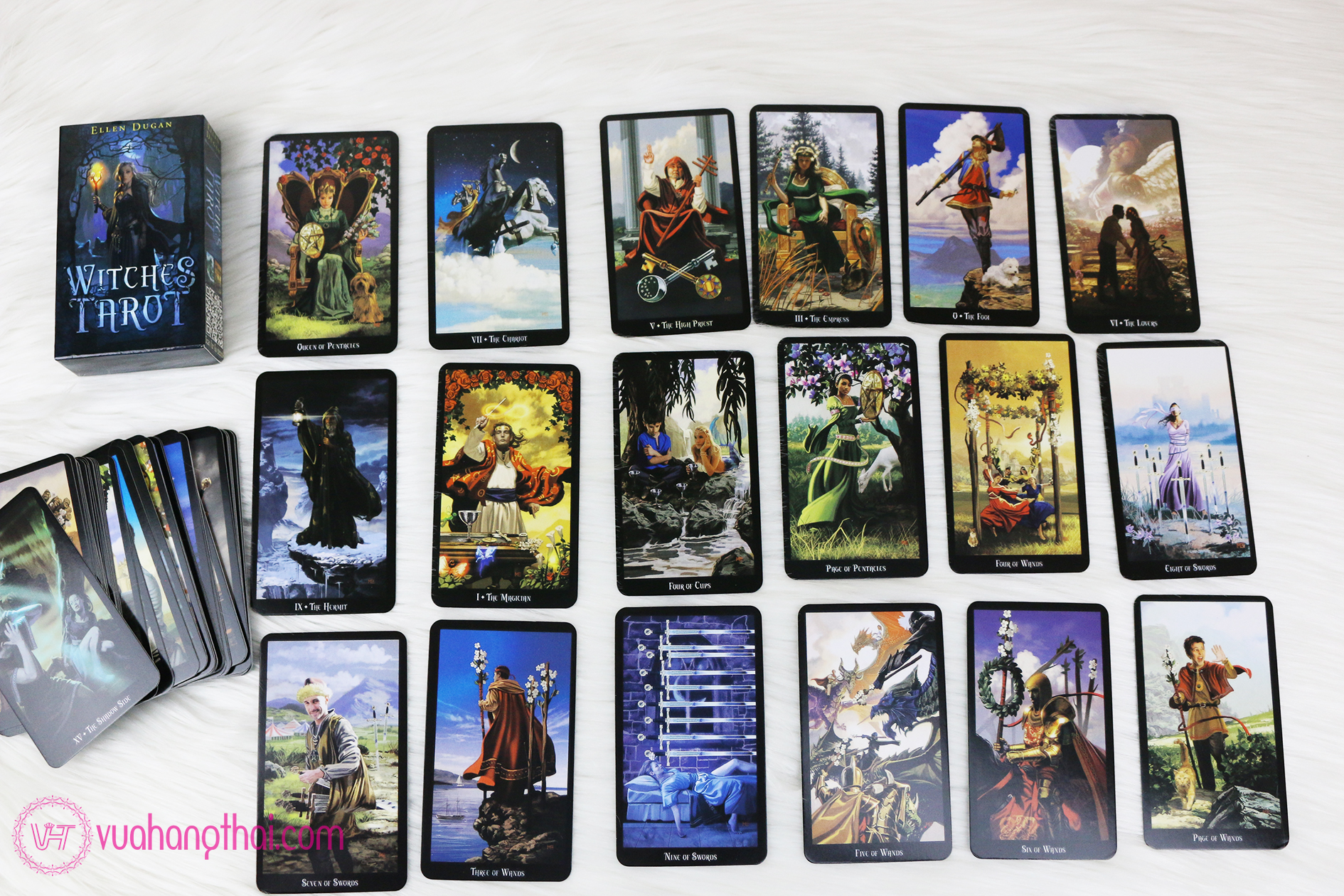 [HCM]Bộ Bài Bói Tarot Witches Cao Cấp