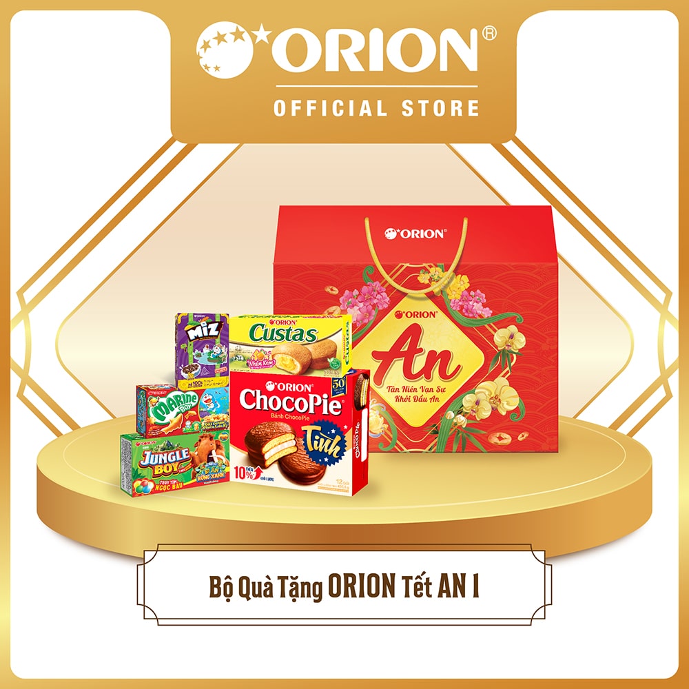 Combo 2 Bộ Quà Tết ORION - AN 1 703,6g