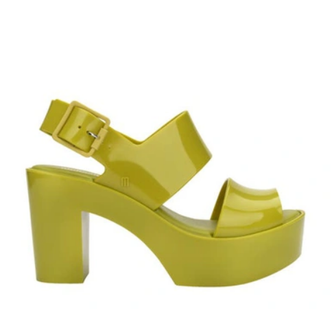 Giày cao gót Melissa Mule III AD - Xanh