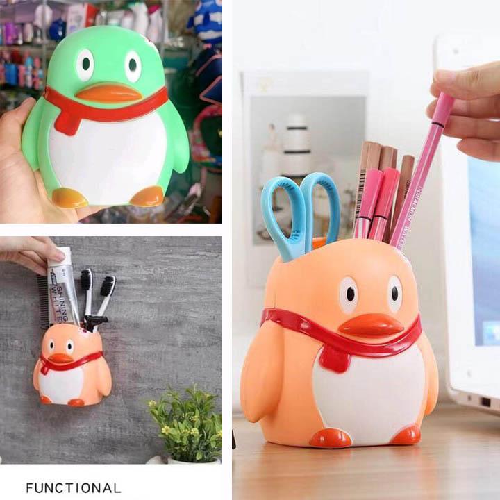 Ống Cắm Bút Hình Chim Cánh Cụt
