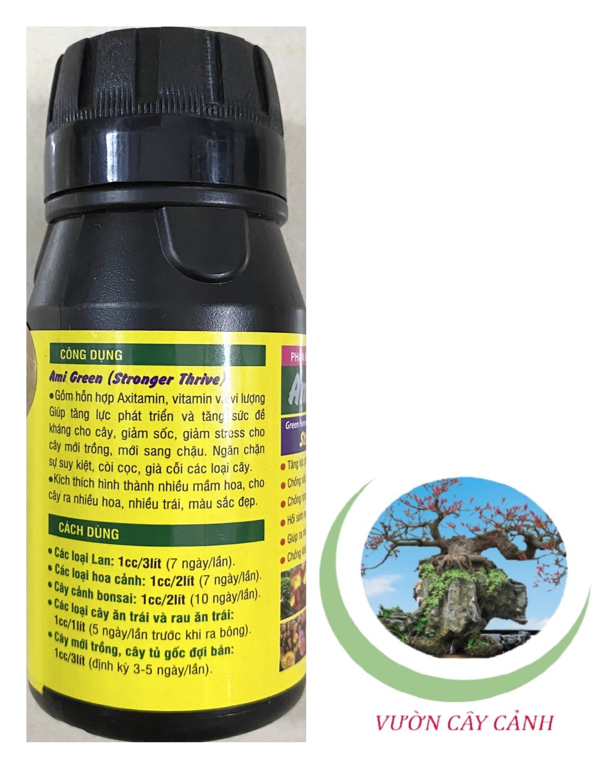 Phân Bón Ami Green Stronger Thrive - Phân Bón Sinh Học - #055A# 100ml