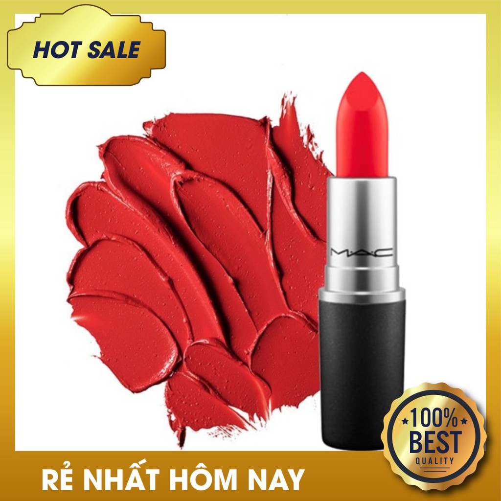 💎[ CHÍNH HÃNG ] Son Mac Màu Lady Danger - Đỏ Cam💯