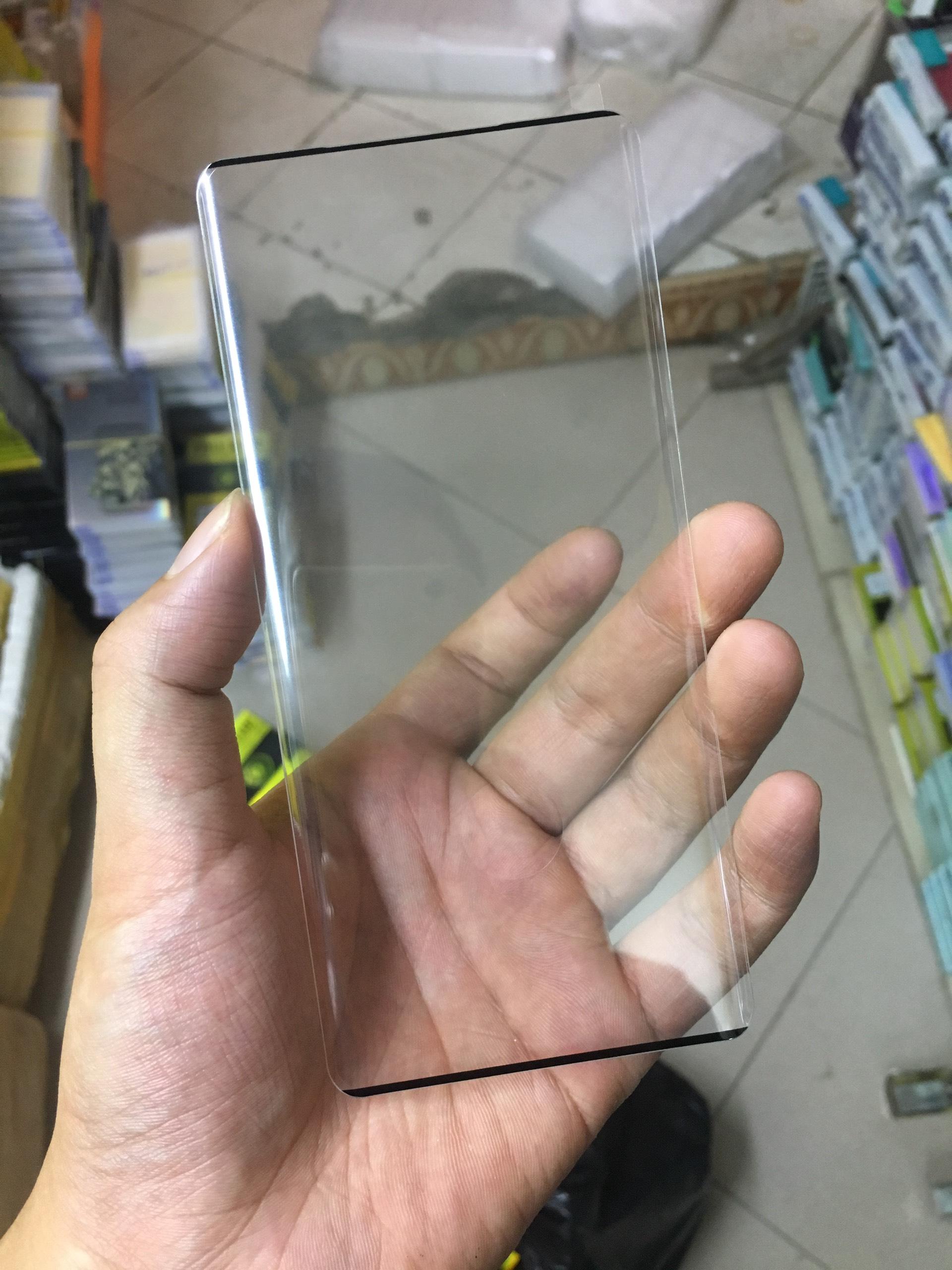 Miếng dán kính cường lực full màn 4d cho samsung galaxy note 10 plus, miếng dán cường lực note 10 plus