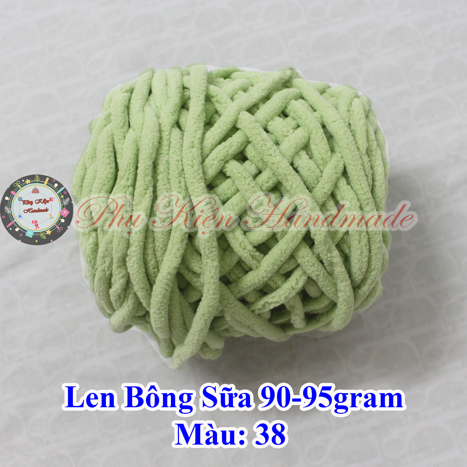 Len bông sữa / nhung đũa 90-95gram