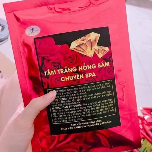[HCM]TẮM TRẮNG HỒNG SÂM CHUYÊN SPA