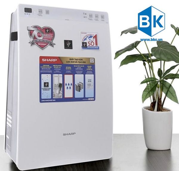[HCM]Máy lọc không khí + Tạo ẩm Sharp KC-F30EV-W Bảo hành chính hãng khử mùi tạo ion bảo vệ sức khoẻ