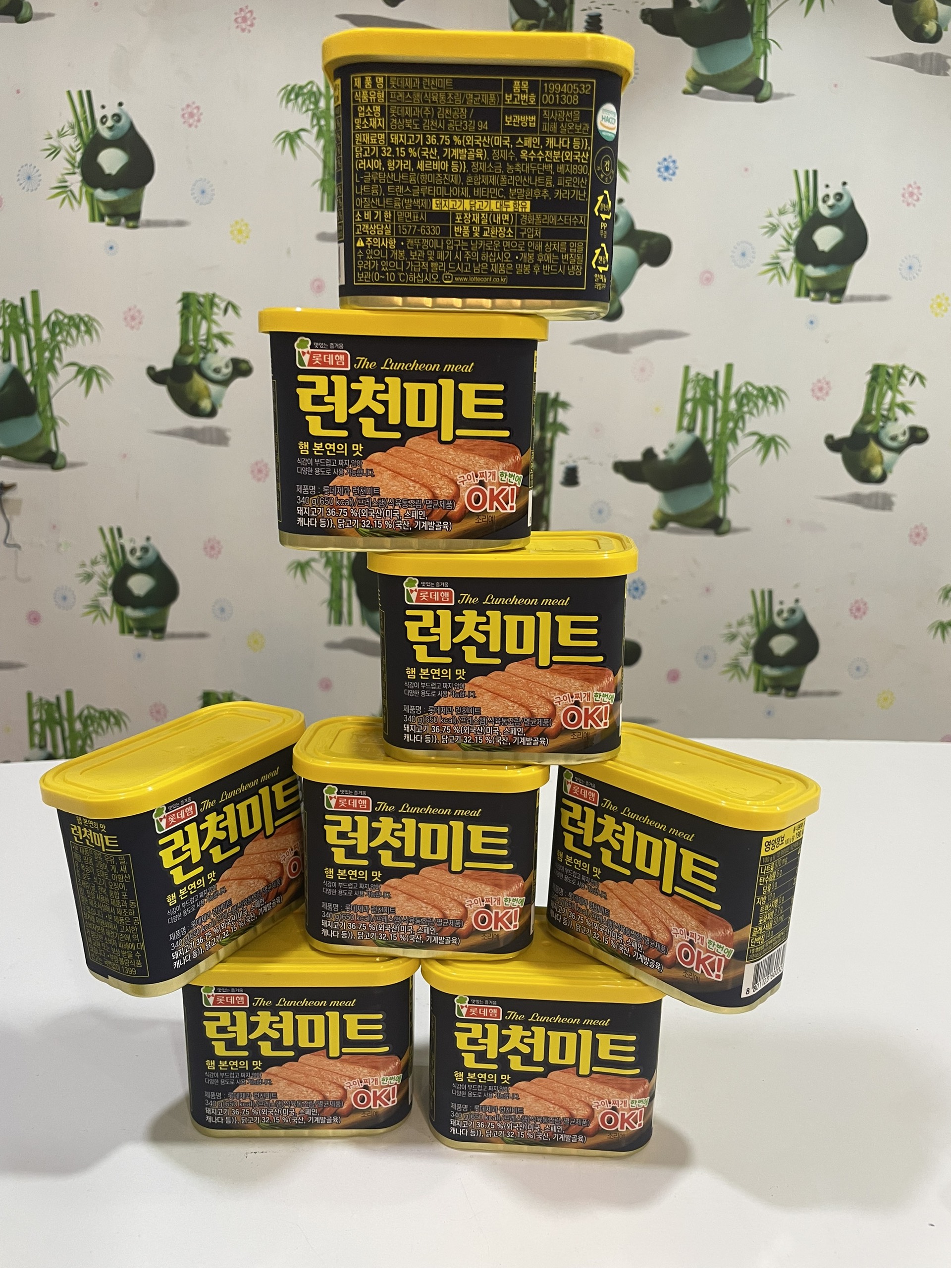 THỊT HỘP OK HÀN QUỐC 340G date 2026 OK