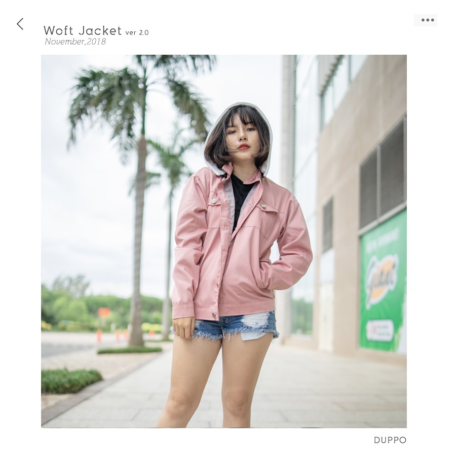 ÁO KHOÁC KAKI WOFT JACKET