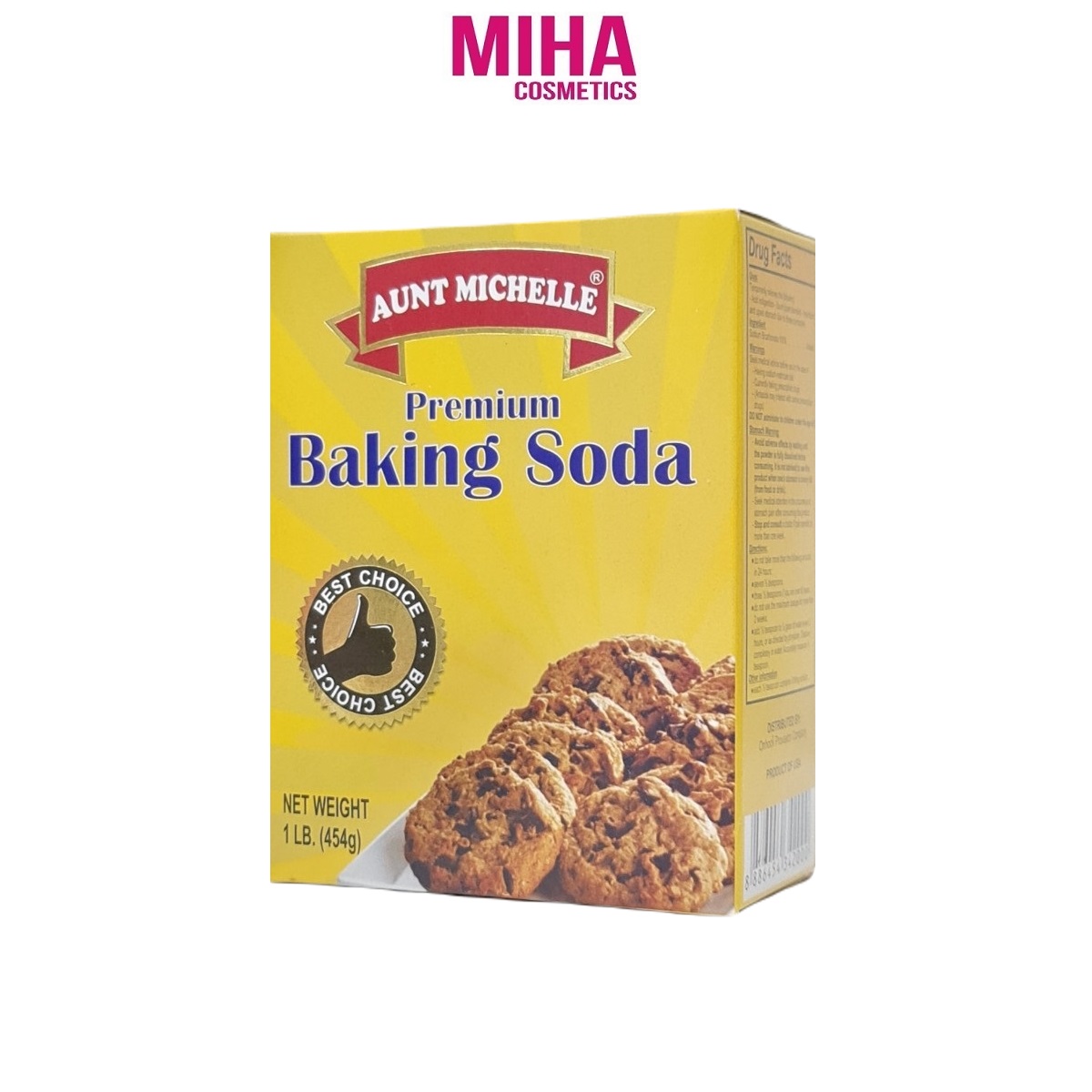 Bột Pure BAKING SODA PREMIUM 454g USA