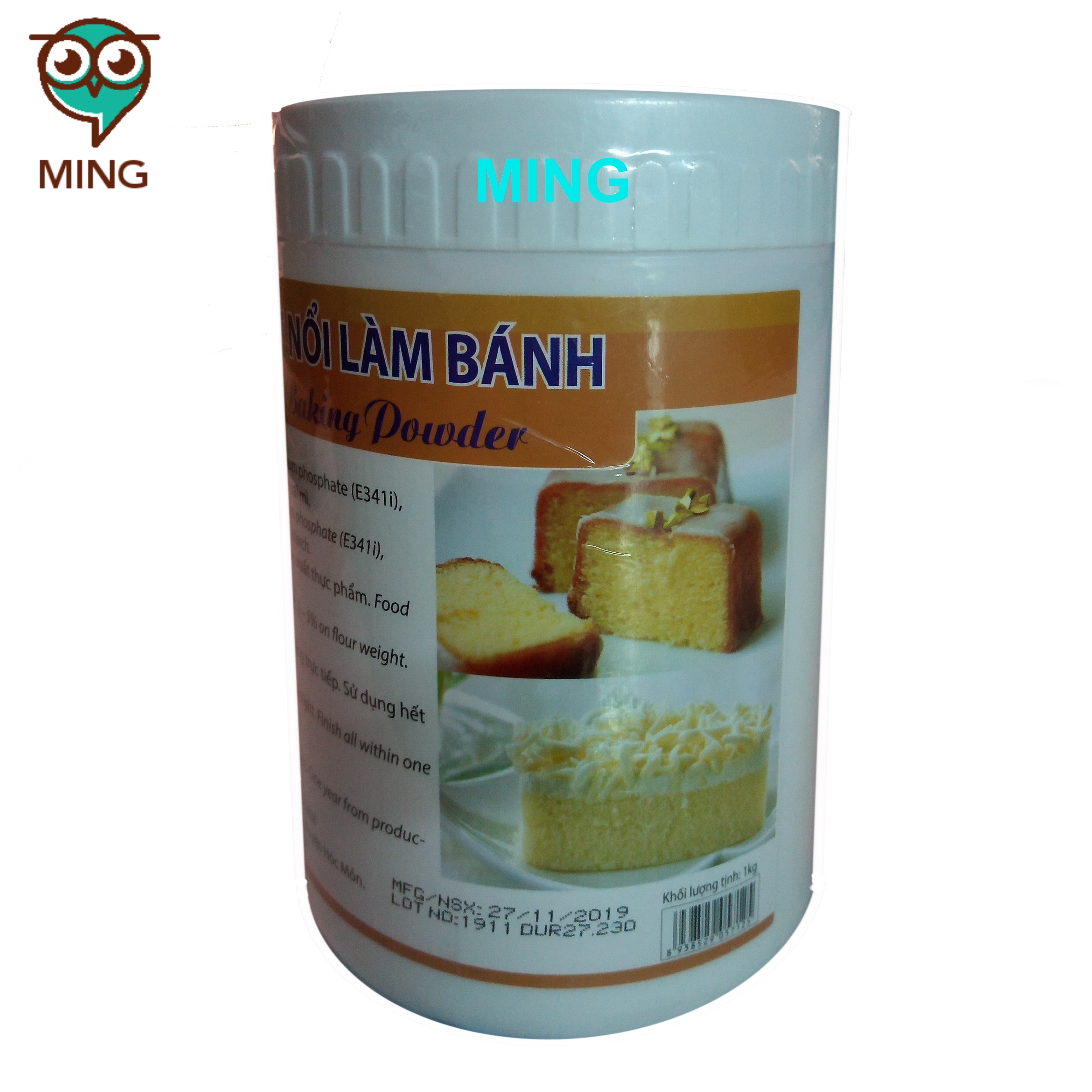 Bột nổi FISCHEM bột nở làm bánh baking soda