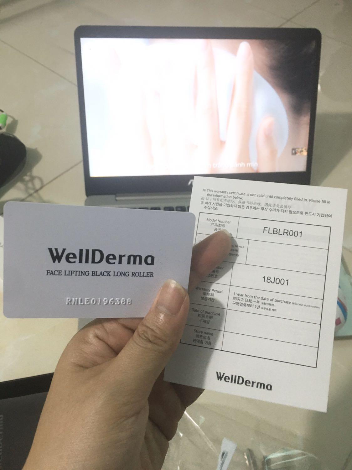 [HCM]Thanh lăn 3D Wellderma Hàn Quốc 게르마늄 롤러