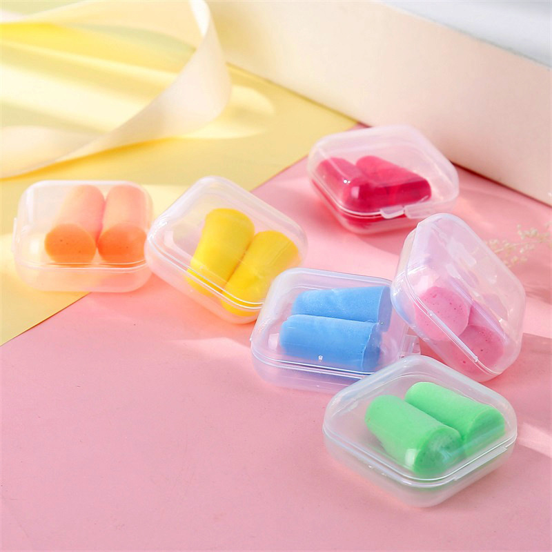 Nút Bịt Tai Chống Ồn Chống Nước . 1 Đôi Có Hộp
