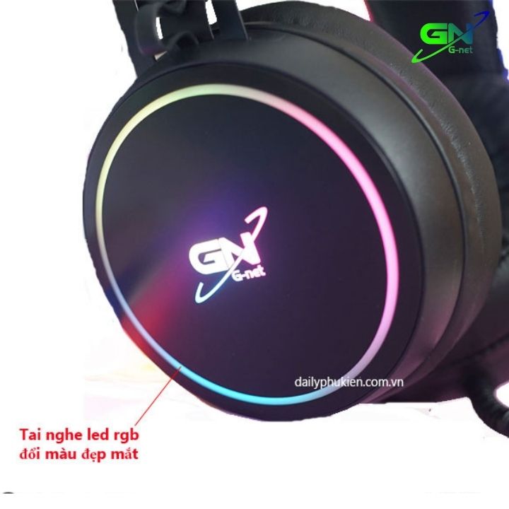 Tai nghe gaming Gnet G09 7.1 cổng USB