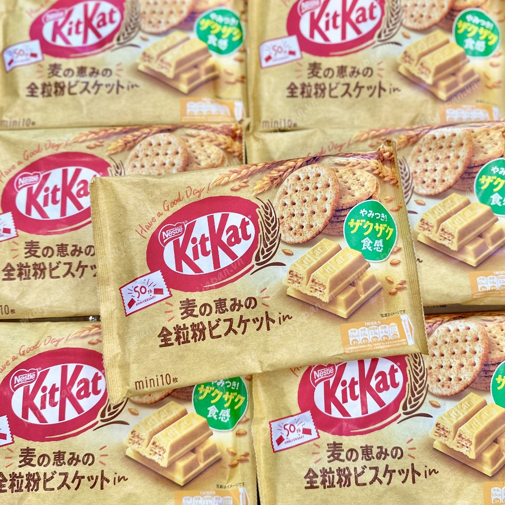 Bánh Kitkat socola mini Nhật Bản nhiều vị