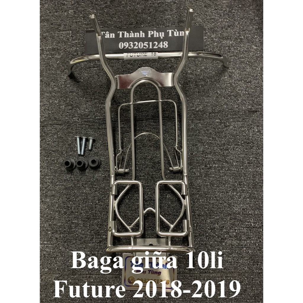 Baga giữa future led 2018-2022 inox 10li kèm ốc và cục đệm cao su