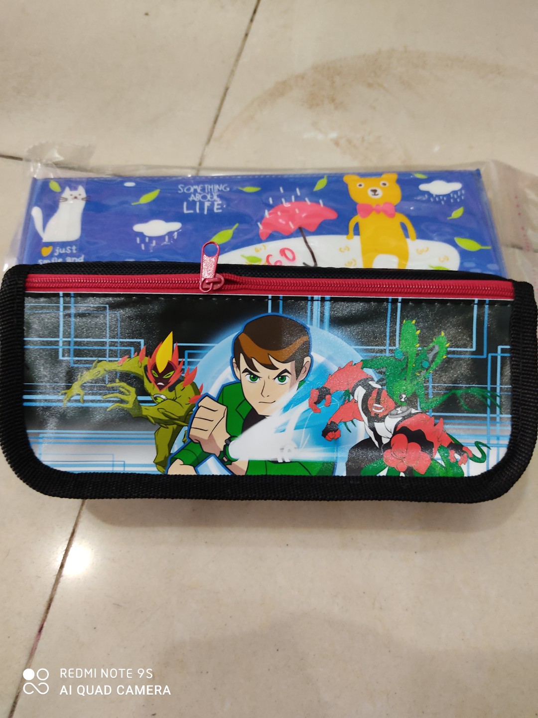 Ví đựng bút vải hình Ben 10