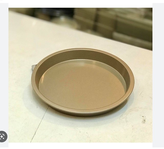 Khay pizza vàng 20cm - 24cm