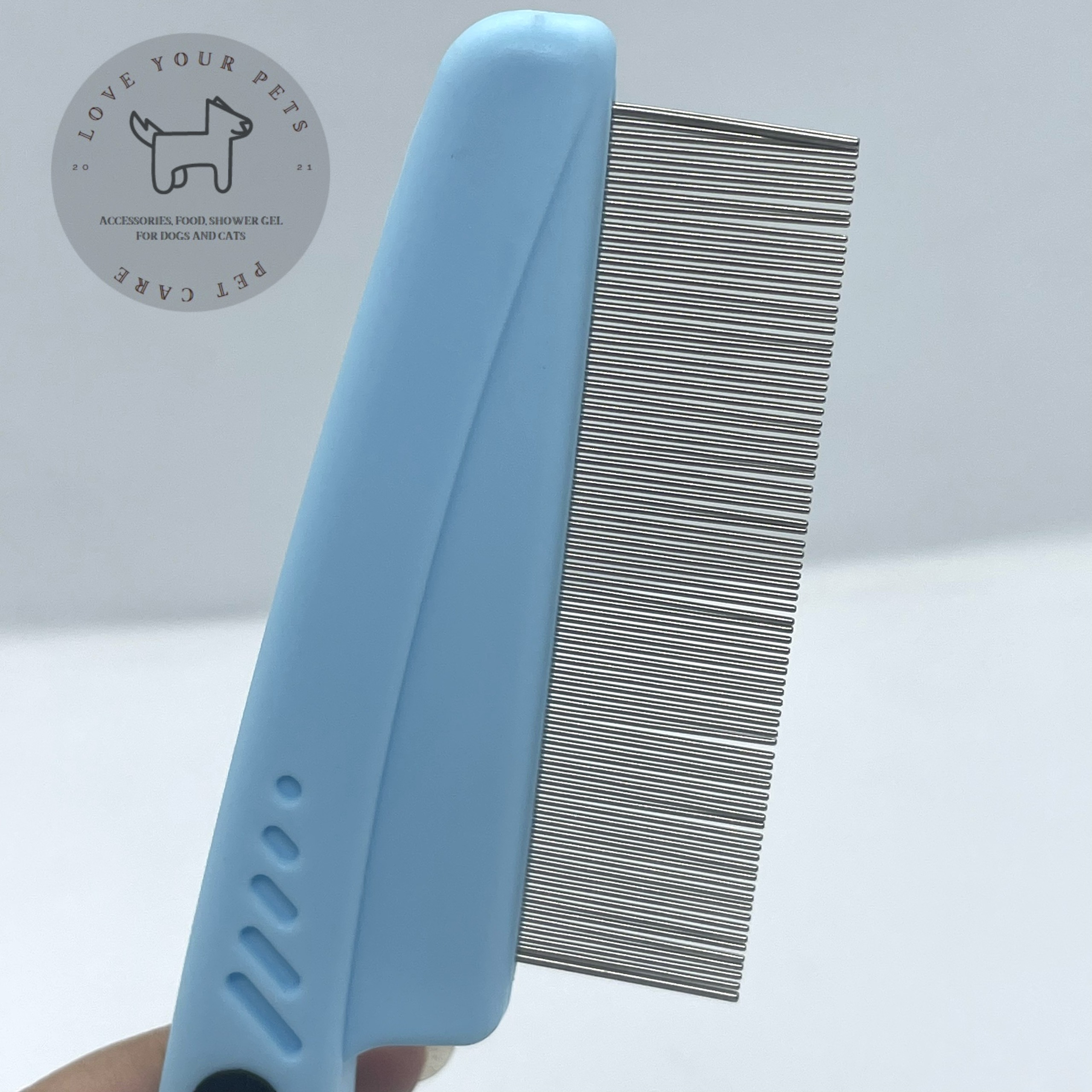 Lược chải ve rận, bọ chét cho chó mèo size lớn