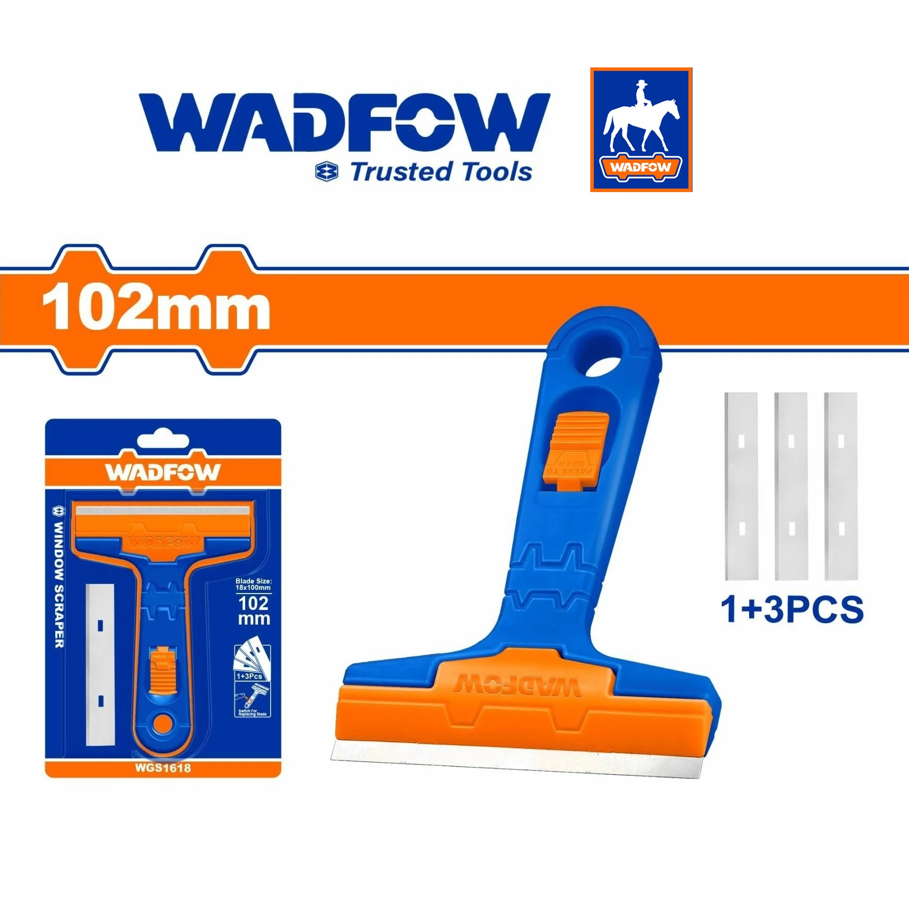 Dụng Cụ Cây Sủi Xẻng Trát Sủi Hồ Vệ Sinh Dài Lưỡi 100mm TOLSEN 30006