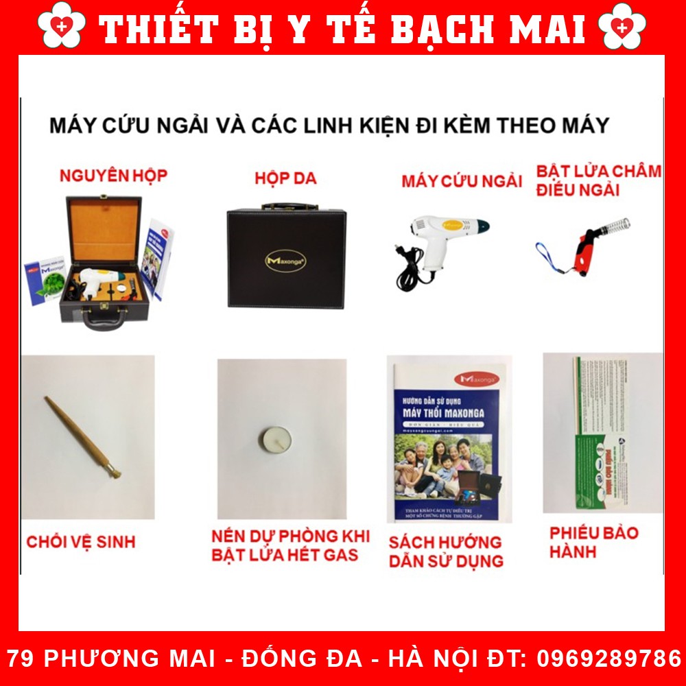 Máy Xông Ngải Maxonga [ Bảo Hành 02 Năm]