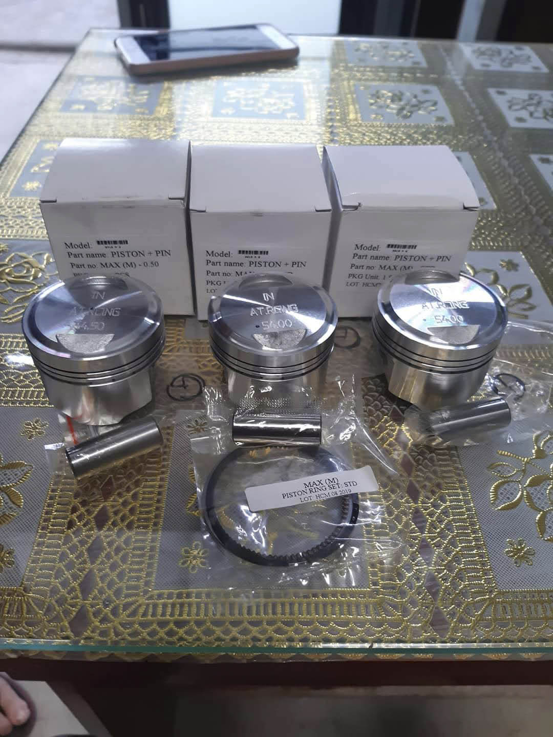 Piston 54 Độ Đẩu Cao