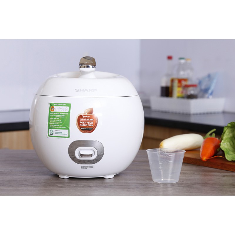 Nồi cơm điện tử Sharp KS-A08V-Sl (0.72 lít)