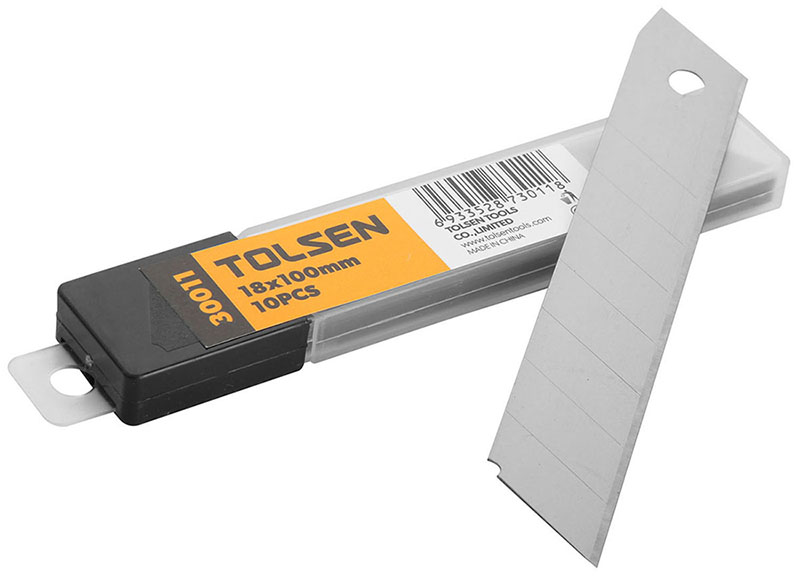 Lưỡi dao rọc giấy 20x20x80mm Tolsen 30011