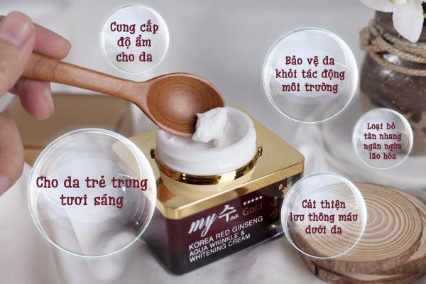Kem Dưỡng Dưỡng Da Chiết Xuất Hồng Sâm 50ml