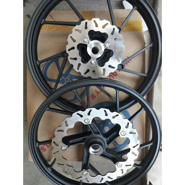 cặp mâm raider 2 đĩa .loại tốt.có luôn 2 đĩa