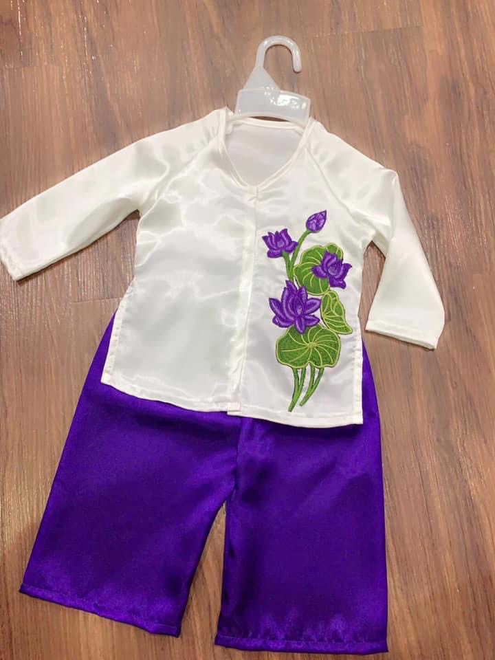 SÉT ÁO BÀ BA CHO BÉ GÁI (nhiều size)