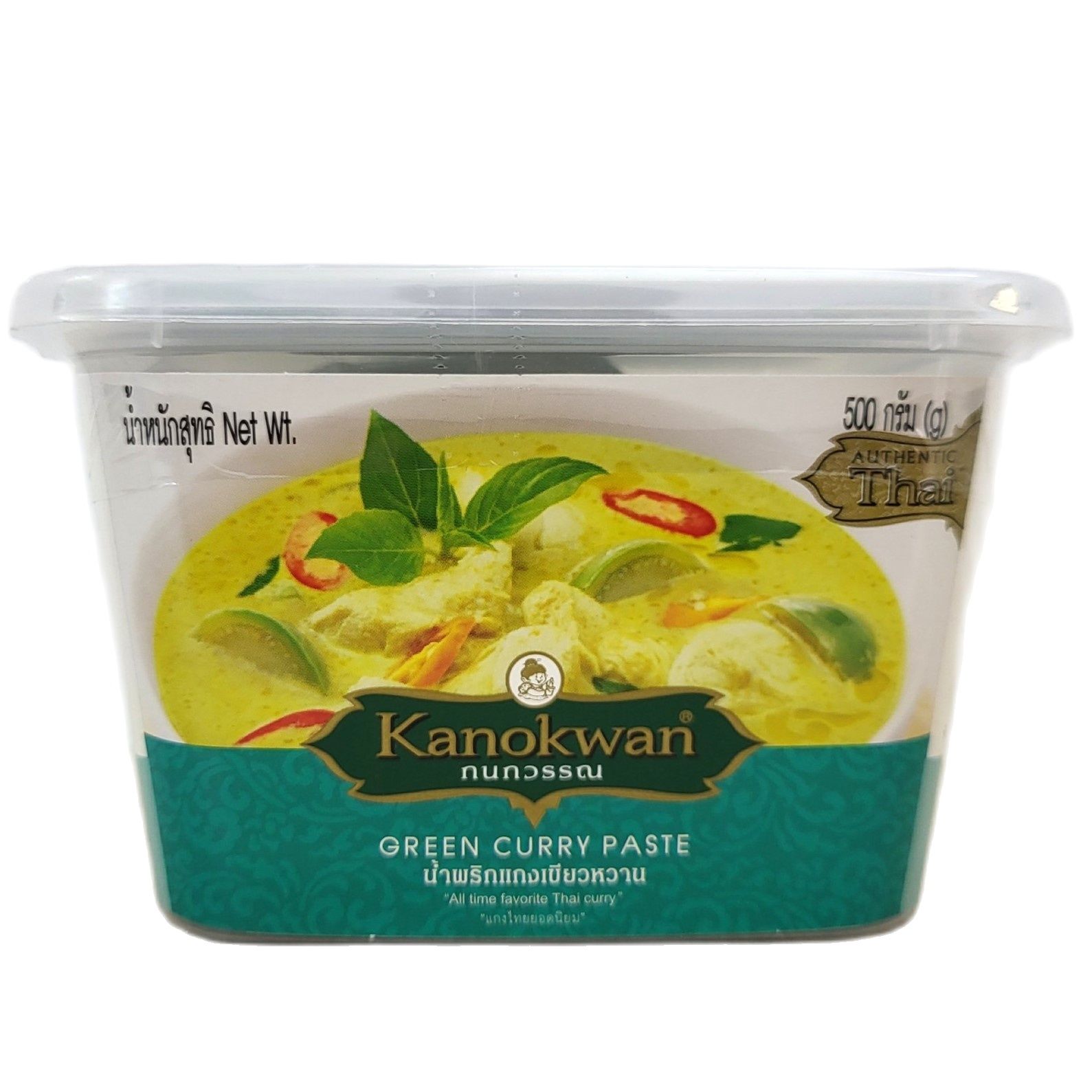 Kanokwan sốt gia vị cà ri xanh green curry paste