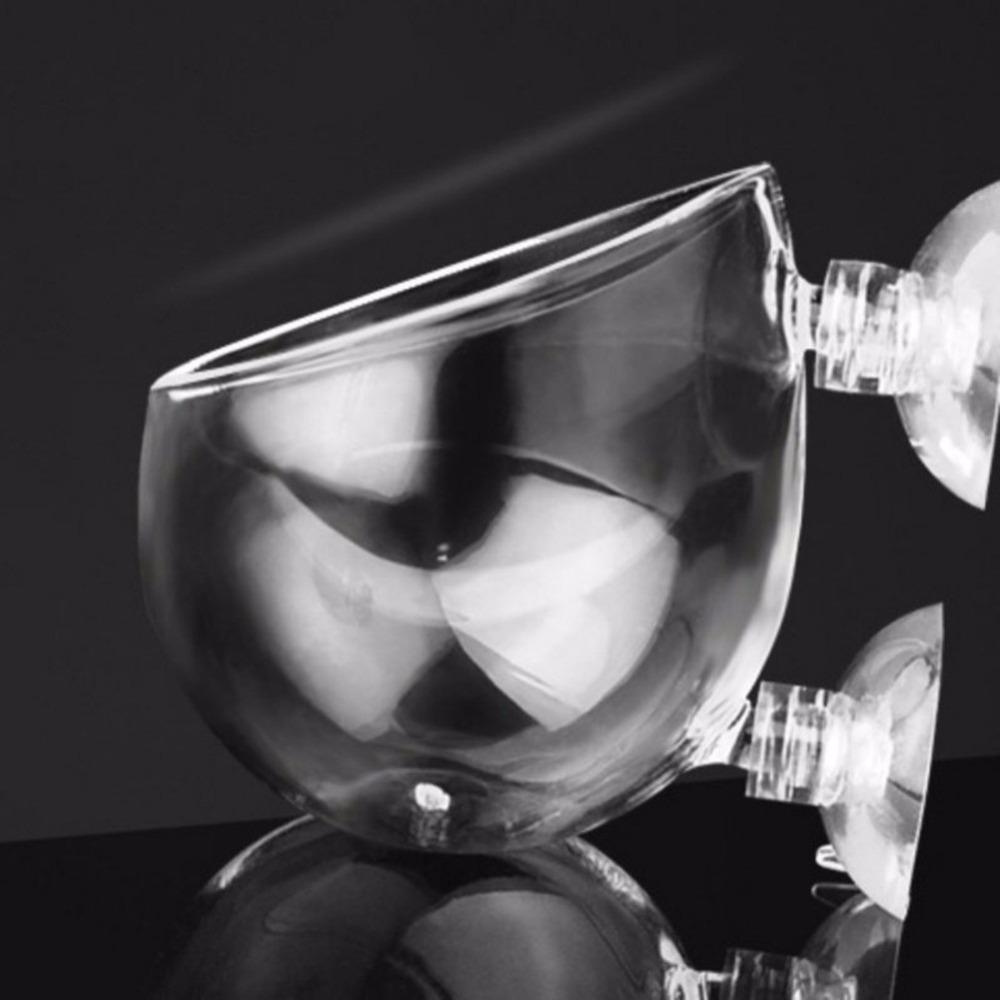 Trang trí bể cá Mini Crystal Glass Pot polka Water, chậu trồng cây thủy sinh, phụ kiện hồ cá